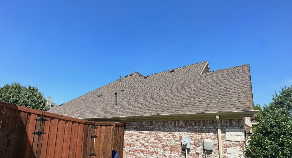 Completed roof replacement project in Elk City